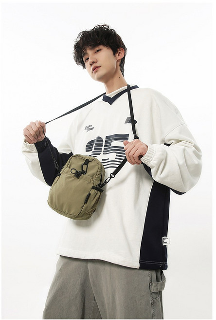 잇츠빽 고리형 초경량 나일론크로스백 등산 데일리 생활방수 여행용크로스가방