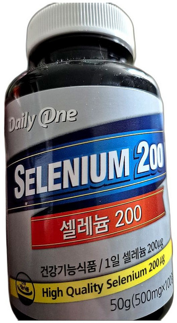 셀레늄 무기셀레늄 아셀렌산나트륨 영양제 1일 1정 건강식품 약 100정 1개