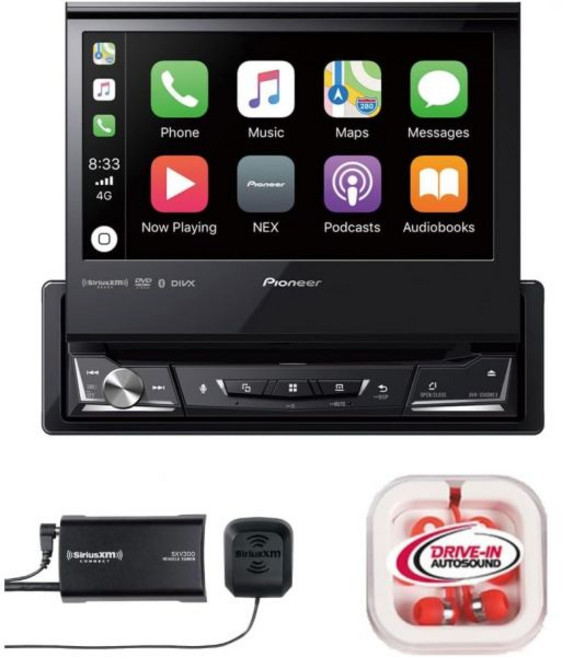 파이오니어 AVH3500NEX 7인치 1DIN 멀티미디어 DVD 리시버 위성 라디오 튜너, 파이오니어 AVH3500NEX 7인치 1DIN 멀티미디
