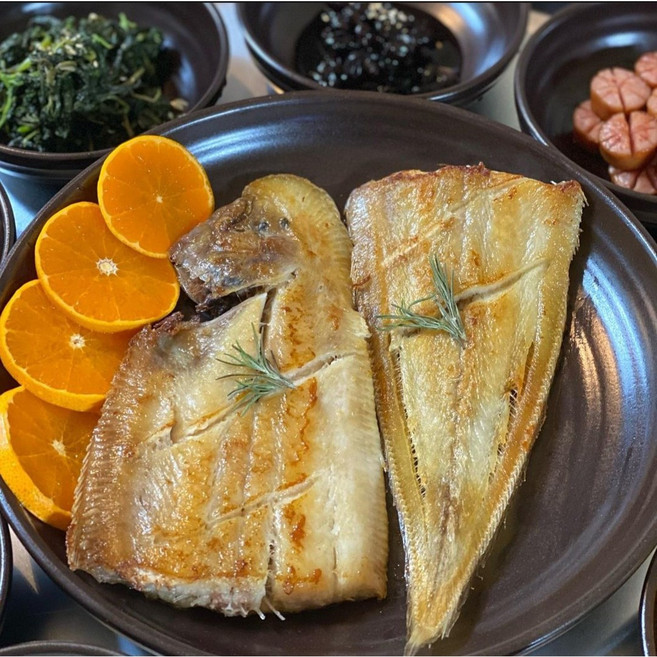 [군산박대왕] 박대 서대 박대구이 생선구이 선물세트 말린생선, 1세트, 10미, 31cm내외