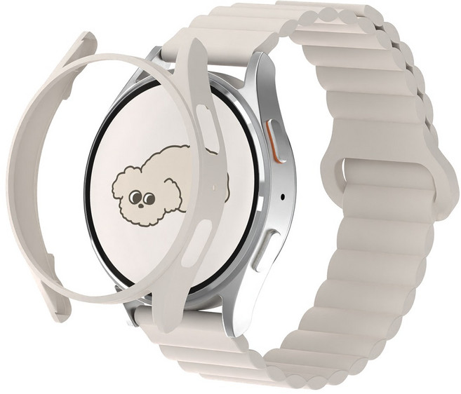 아이메이드잇 갤럭시워치 실리콘 스트랩 케이스, 스타라이트