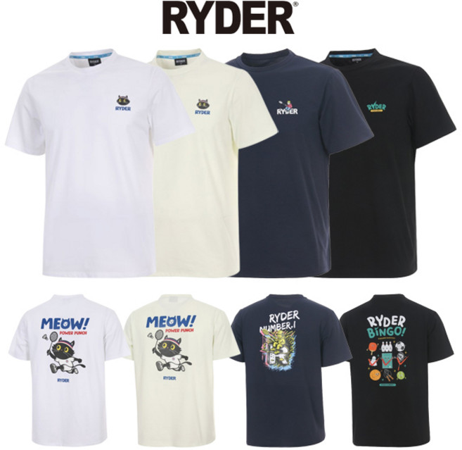 라이더 배드민턴 티셔츠 반팔 상의 2026RC-1 2 3 4 5