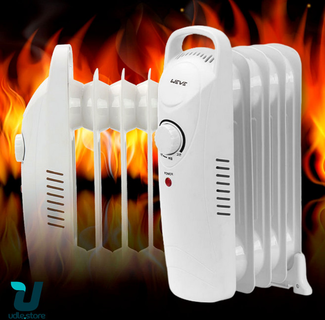 캠핑 전기 미니 라디에이터 5핀 500W캠핑용