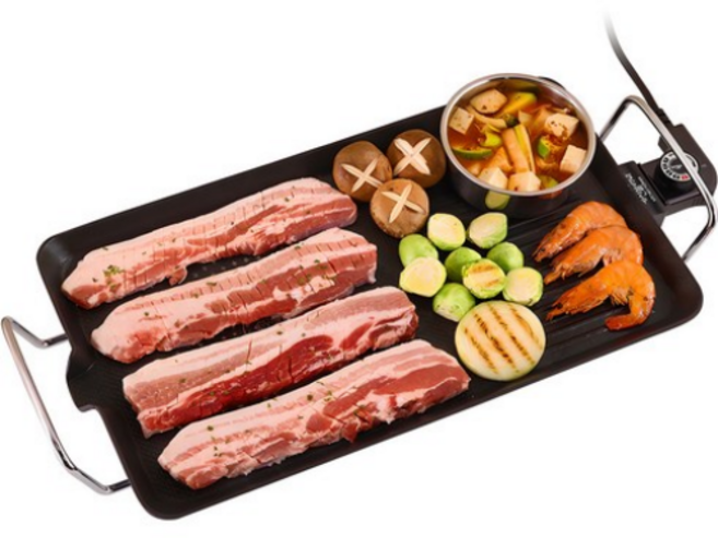 쿠킨 통주물 와이드그릴 48cm, KEG-CK480CP