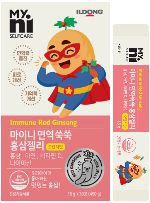 일동제약 마이니 면역 홍삼젤리, 450g, 1개