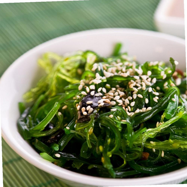 대량 국내산 해초 샐러드 1000g/12개 업소용 비빔밥, 12개