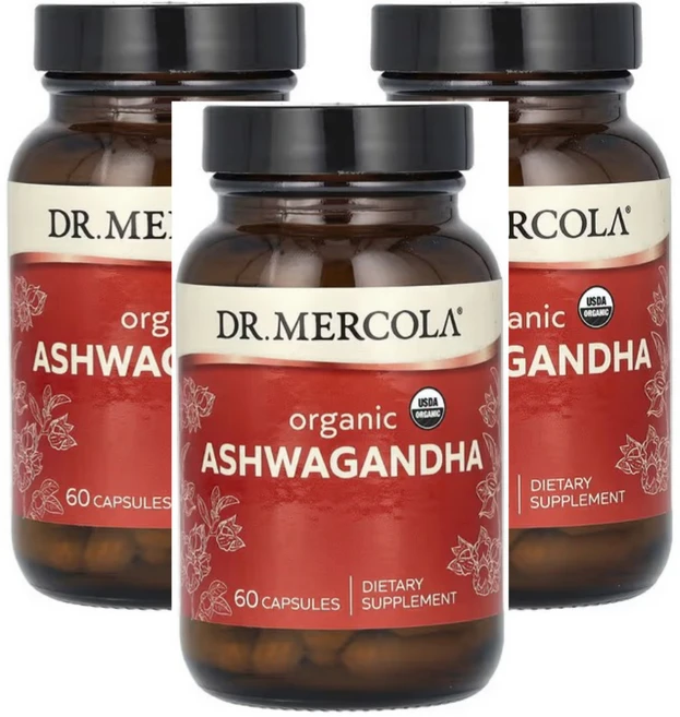 2+1 유기농 아슈와간다 닥터머콜라 캡슐 60정 3통, 3개 - 쿠팡