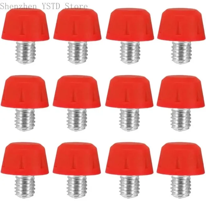 축구화스터드 스파이크 축구화 교체 스파이크 5mm 나사산 축구화용 내구성 스터드 13mm 12 개