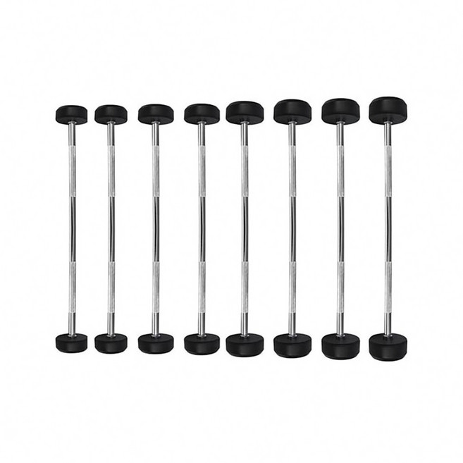 Fitek 包膠直槓鈴, 1個, 25KG