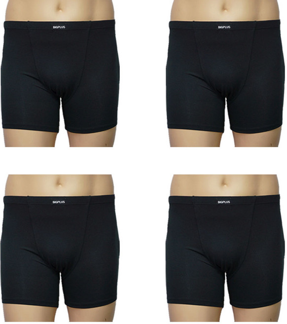빅플러스 국산 빅사이즈 텐셀 드로즈 미들 남성 팬티 남자 사각 속옷 115호 120호 130호 140호 3XL 4XL 6XL 8XL