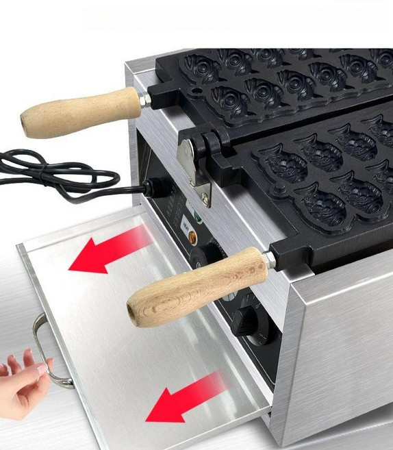 업소용 전기 미니 붕어빵 기계 가정용, 110V 일본 플러그, 기본 모델명/품번