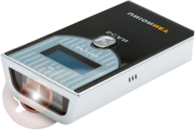 유니온넷코리아 SP-2100 블루투스 무선 바코드 택배 스캐너 1D 쿠팡 로젠 롯데, 1개