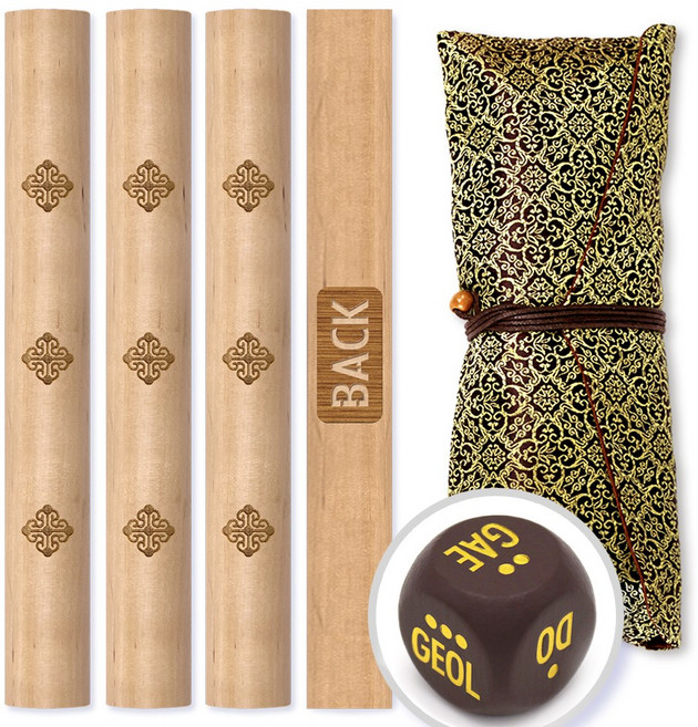 윷놀이 세트 외국인 선물 한국 전통 민속 놀이 고급, 1개