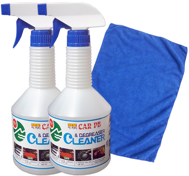 CARPB 카피비 700ml 2개+손걸레 40*40 1개