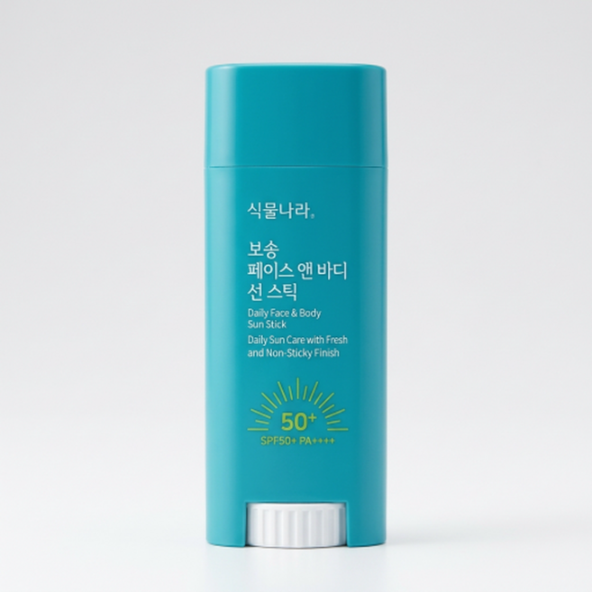 식물나라 보송/쿨링/워터프루프 선 스틱, 19g, 2개, 쿨링 선스틱 19g+리필