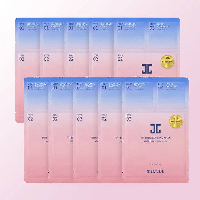제이준 인텐시브 샤이닝 마스크팩, 10개입, 2개 - 쿠팡