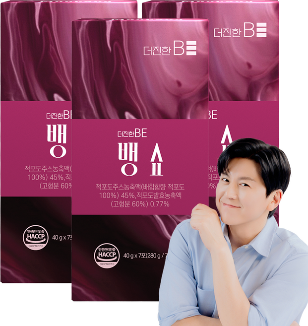 더진한BE 뱅쇼, 3박스, 7개입, 40g