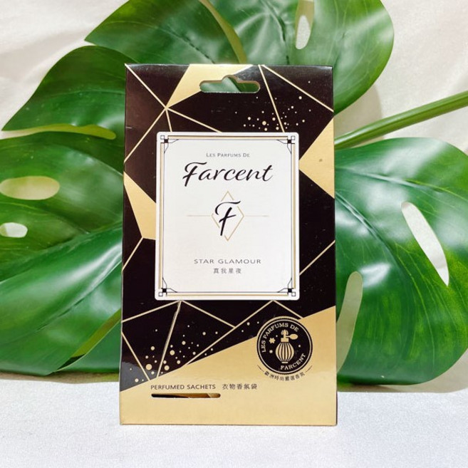 Farcent 香水衣物香氛袋 鼠尾草&海鹽, 1個, 真我星夜