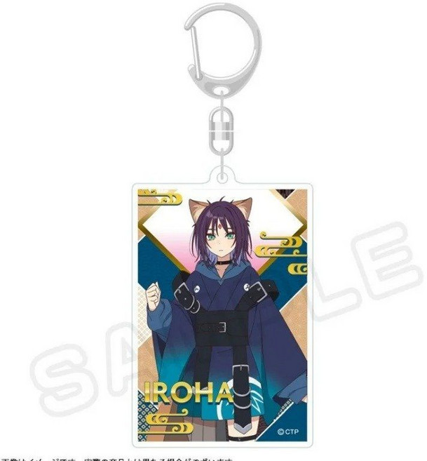 초가구야공주 가구야 노이 이로하 루나미 야치요 캐릭터 달의정원 일러스트 감성 아크릴 키링 비공식 굿즈