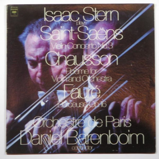 (LP) Isaac Stern Plays SaintSaens Violin Concerto No. 3 Chausson Poeme for and Orchestra Faure Ber, (LP) Isaac Stern Plays SaintSa