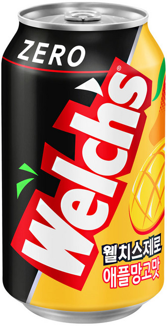 웰치스 제로 애플망고맛, 12개, 355ml
