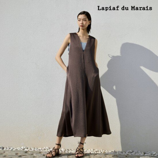 [아울렛 특가] 라삐아프 썸머 새틴 썬드레스 1종 런칭 가격 79 900원