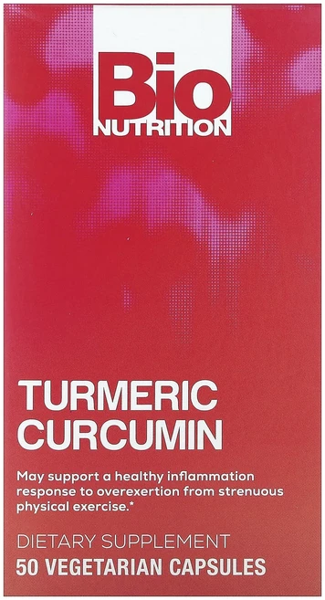 바이오뉴트리션 강황 커큐민 50 베지캡슐, 4개, 50정 - 쿠팡