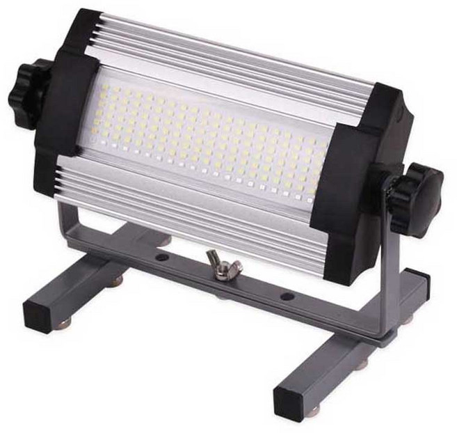 충전식 LED 자석투광기 80W 낚시 캠핑 작업용 다용도 라이트, 1개