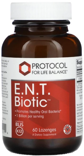 프로토콜 ENT Biotic 스트렙토코커스살리바리우스 K12 BLISK12 로렌지 60정, 1개 - 쿠팡