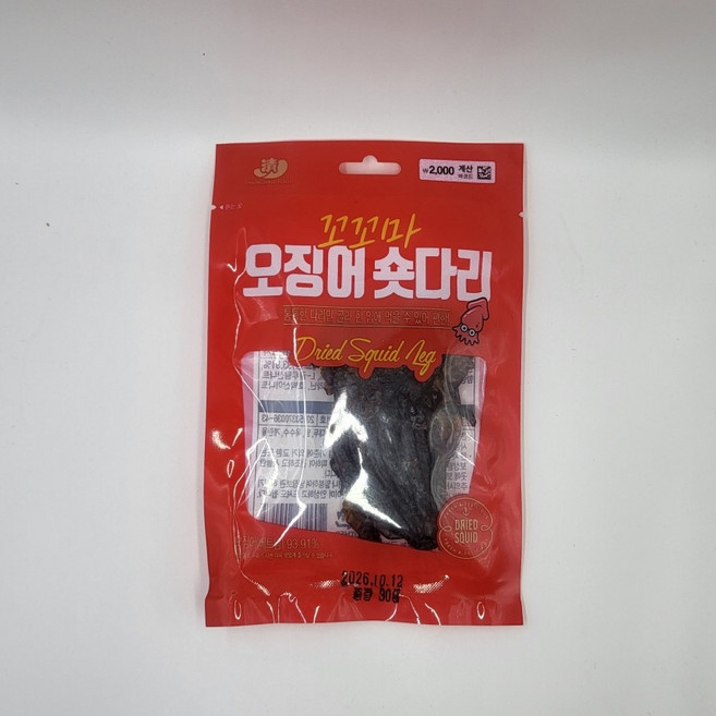 청해 꼬꼬마 오징어 숏다리, 단일선택, 30g, 1개