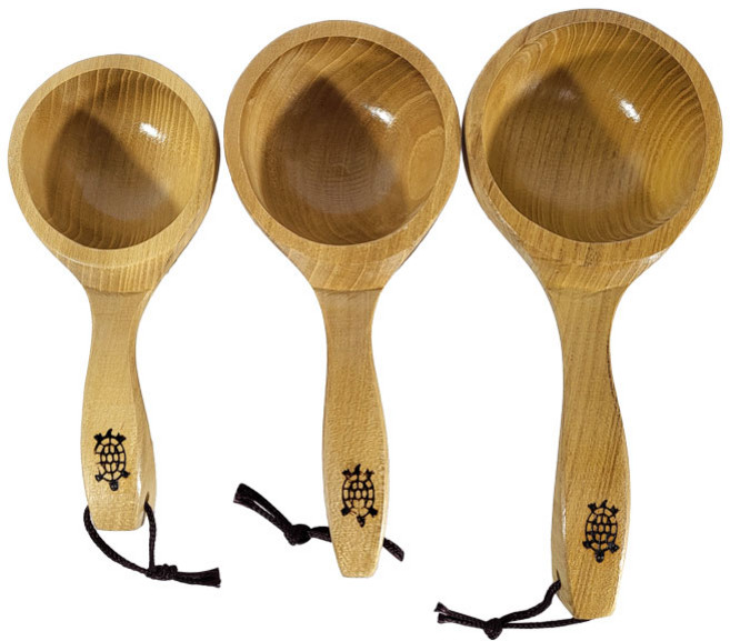 국산 아카시아 표주박 소 중 대 약수 막걸리 동동주 구적 국자 그릇 바가지, (소 20cm), 1개