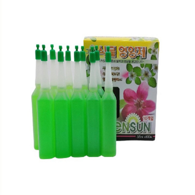 식물영양제 35mlx10개 1박스 화분 화초 앰플형, 35ml, 1개