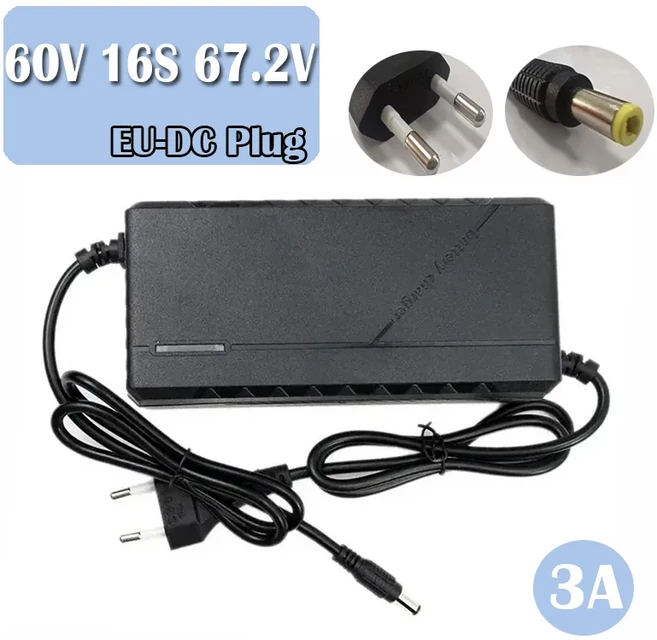 12V/24V/36V/48V/60V/72V 리튬 배터리 충전기 2A 3A 5A 팩 에너지 저장 장비 차량용, 07 60V-3A