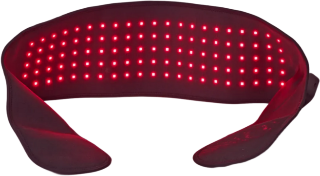 코어힐 근적외선 관절 허리 조사기 전신 벨트 견갑골 무릎 무선 온열 찜질기, 블랙, 진동형