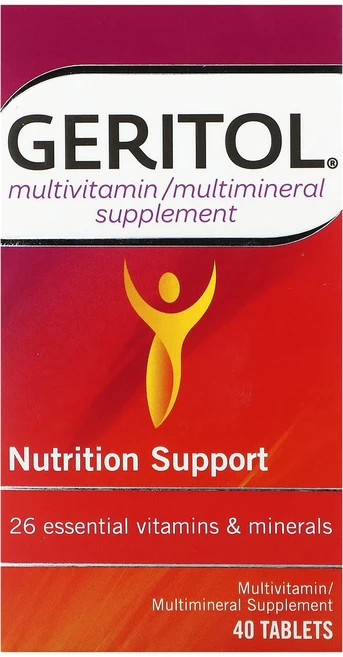 Geritol 종합비타민/종합미네랄 보충제 40정, Geritol 종합비타민/종합미네..., 1개 - 쿠팡