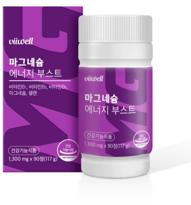 참상품 비웰 마그네슘 에너지 부스트, 1개, 90정