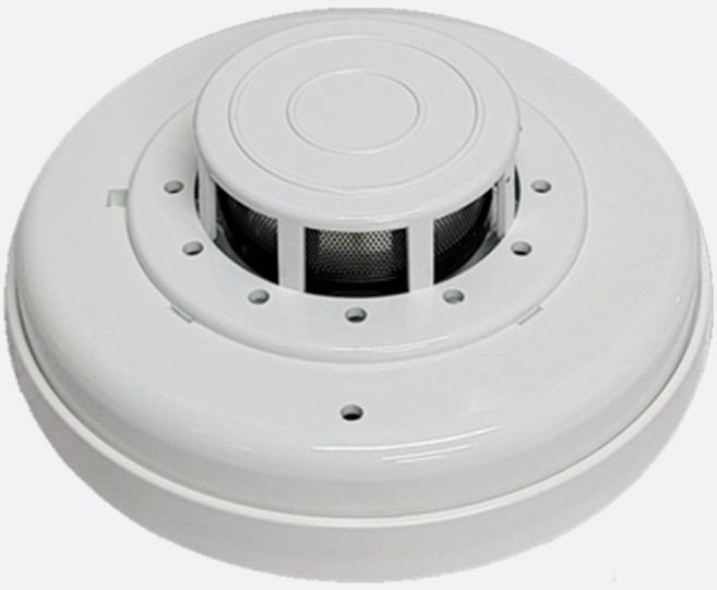 연기감지기 광전식 스포트형 감지기, 1개, 화이트