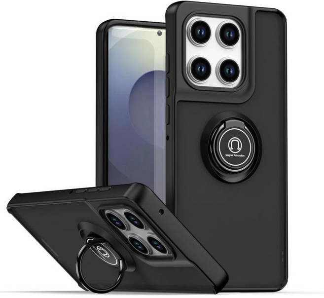 모토로라 엣지 차량용 마그네틱 케이스 퓨전 펀다스 모토 울트라용 회전 브래킷 커버, M. Moto Edge 60 Fusion, 5. Black