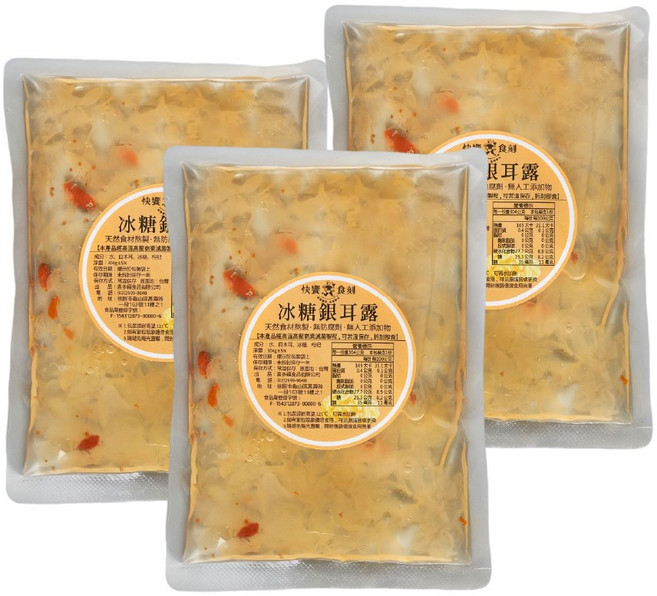快饗食刻 冰糖銀耳露, 304g, 3個