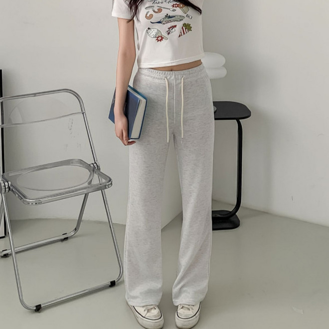 다미타니 부츠컷 팬츠 밴딩 트레이닝 긴바지 OCZ0962