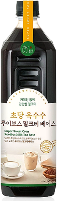 룩아워티 초당옥수수 루이보스 밀크티 베이스, 7개, 1개입, 1.2kg