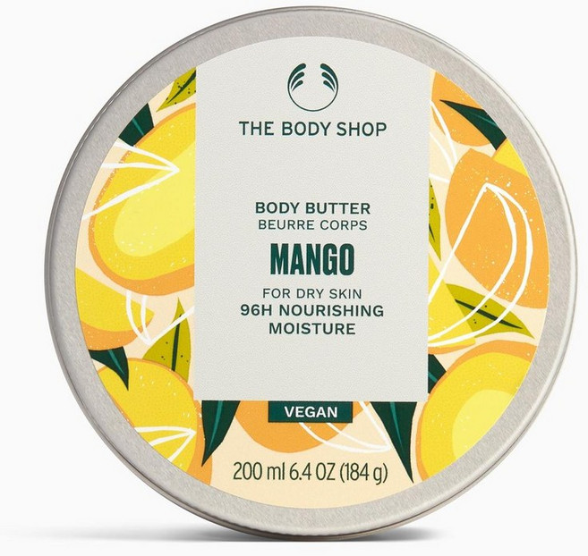 호주 더바디샵 The Body Shop Mango Body Butter 망고 바디버터 바디크림, 5개