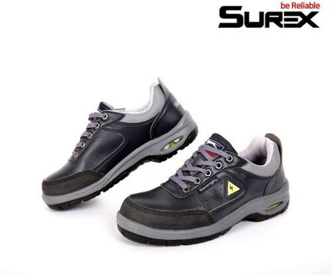 슈렉스 SR-420 정전기방지 안전화 4인치 (네이비)