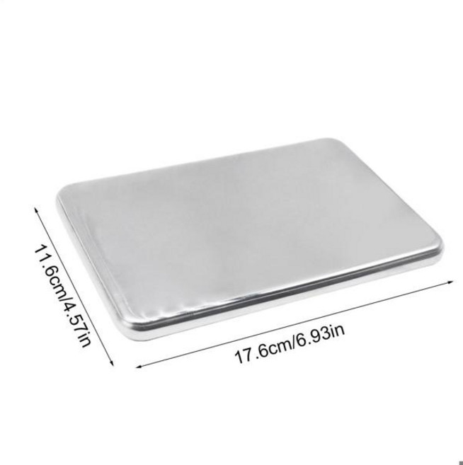 쿨러 용 아이스 팩 도시락 용 스테인레스 스틸 콜드 팩 캠핑 하이킹을 빠른 냉동 장비 주방 액세서리, [01] A