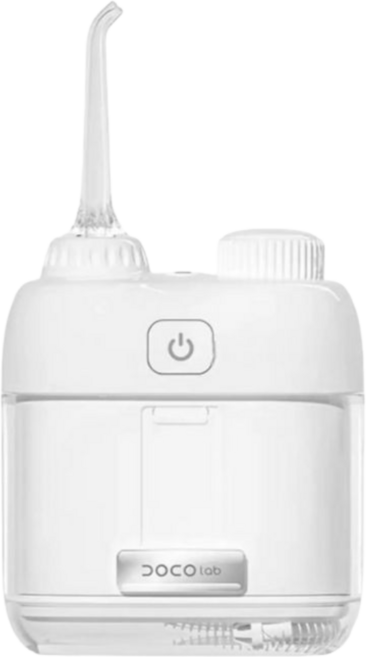DOCO LAB 便攜MINI沖牙器 3種模式 IPX7全身防水, 白色, CY001