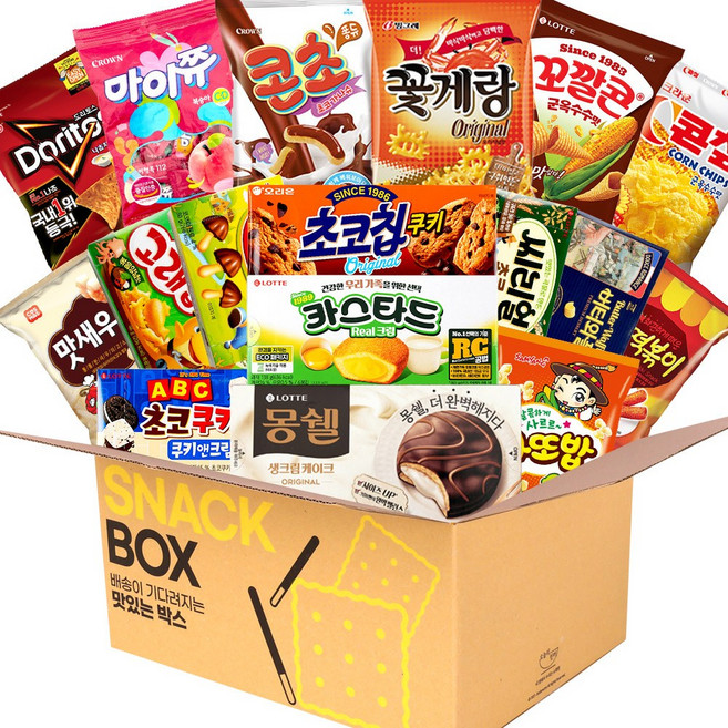 유치원 어린이집 학교 과자 간식 스낵박스 (스페셜B), 1개, 단품