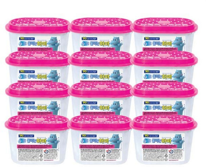 물먹는하마 습기제거제 옷장용 제습제 300g 12개