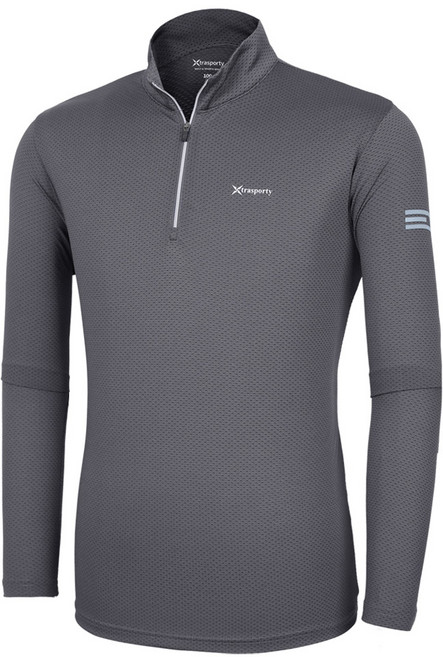 [이지바이] 남성 긴팔 집업 티셔츠_더쾌적한 빅사이즈 등산 아웃도어 스판 티셔츠