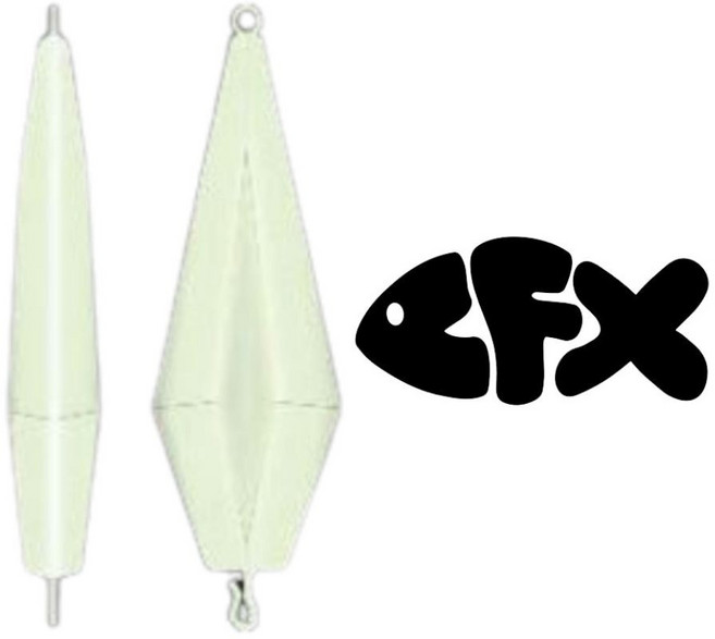 콘티L CFX 야광 봉돌 오모리그 직결 야광추 쭈갑문, 1개