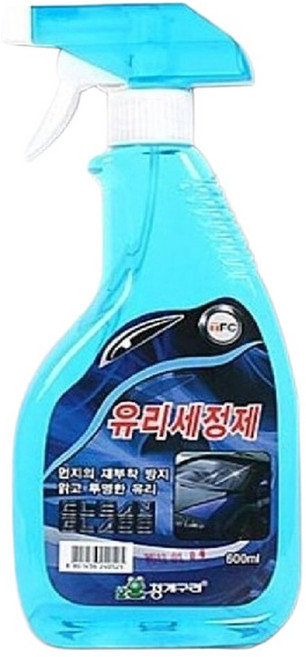 청개구리 유리 세정제 클리너/유리창/거울/창문/용/청소/세척/세정/세척제/크리너/물때/제거/가정/업소